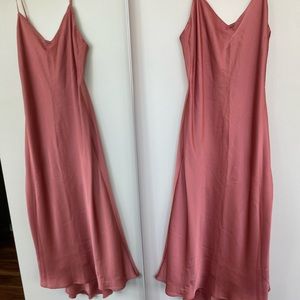 Abercrombie Satin Midi Dress